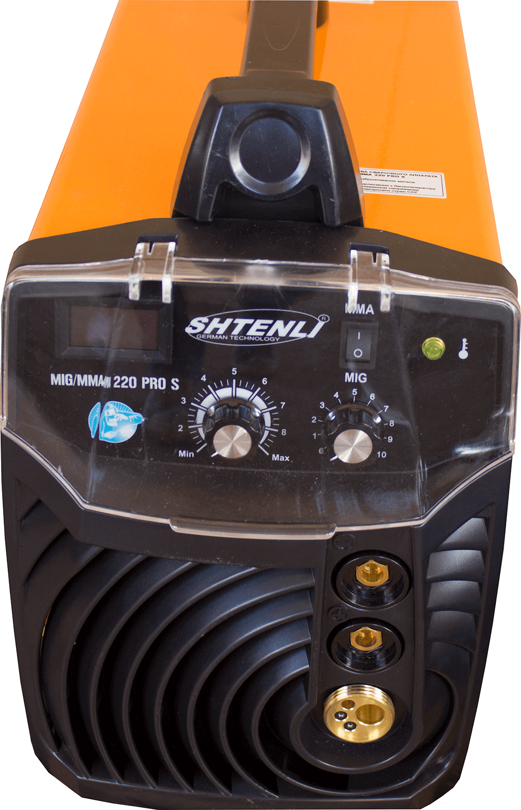 Сварочный аппарат Shtenli MIG/MMA-220 PRO S (с евро разъемом) + подарок Маска WH 1000